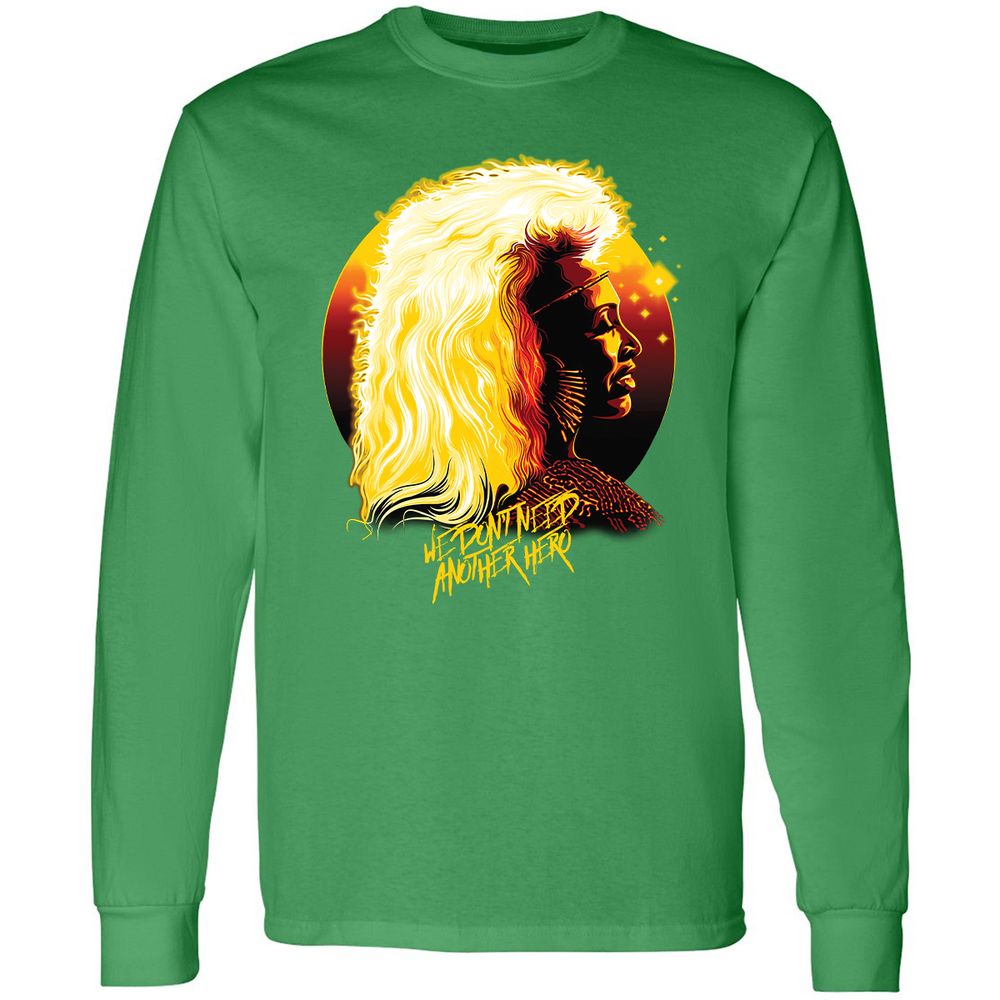 Long Sleeve T-Shirt - QM4VB8J9 - Irish Green - 10
