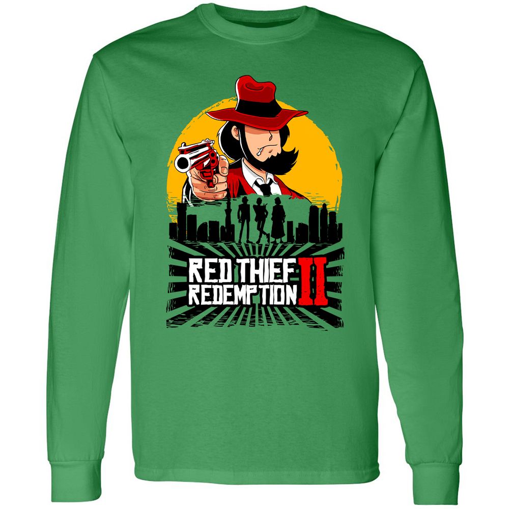Long Sleeve T-Shirt - PRXJYP4R - Irish Green - 10