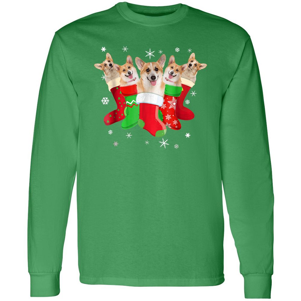 Long Sleeve T-Shirt - 1DFK3GPN - Irish Green - 10