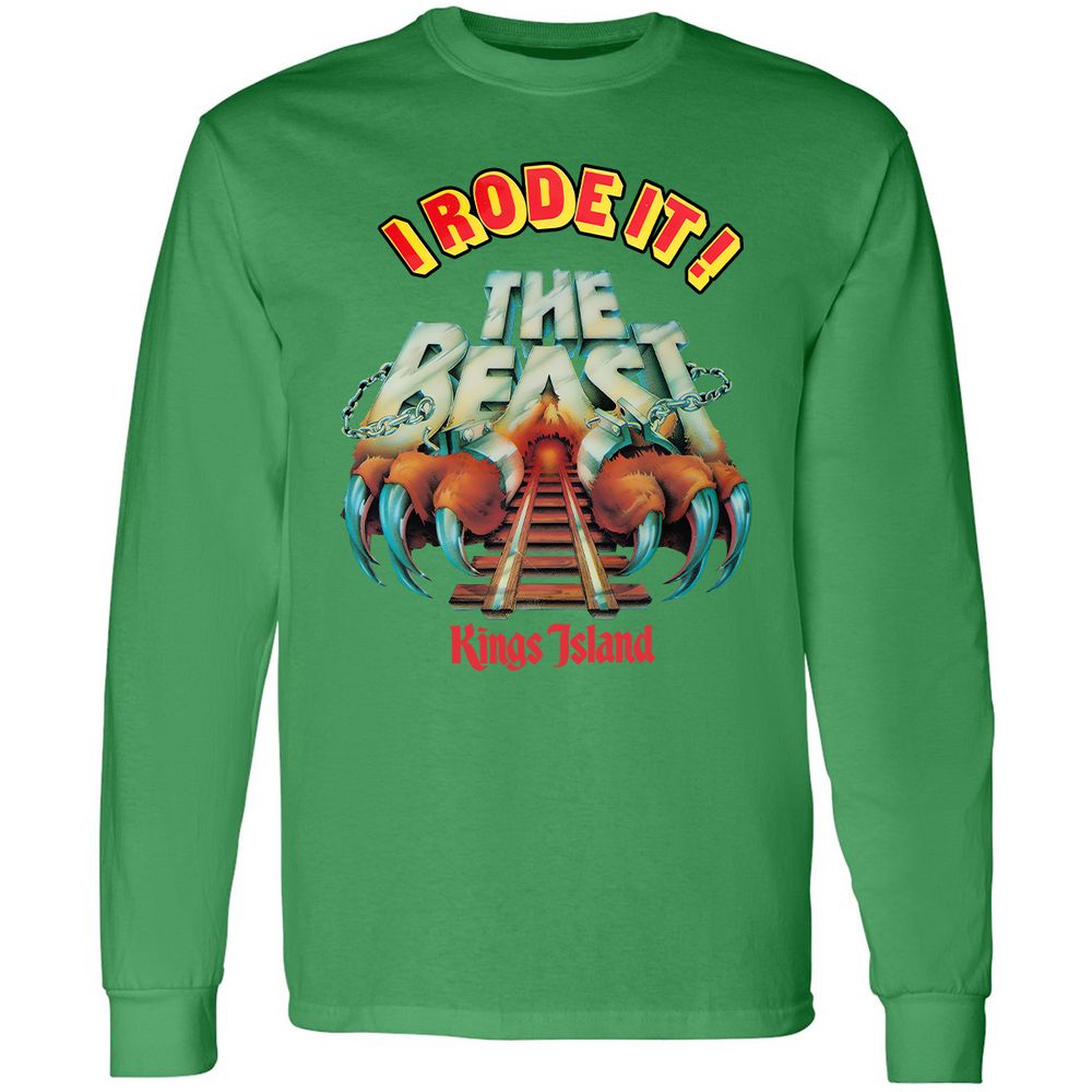 Long Sleeve T-Shirt - 7D4S3V8Y - Irish Green - 10