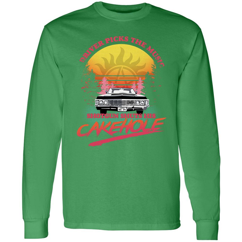 Long Sleeve T-Shirt - 5RAZH9BH - Irish Green - 10