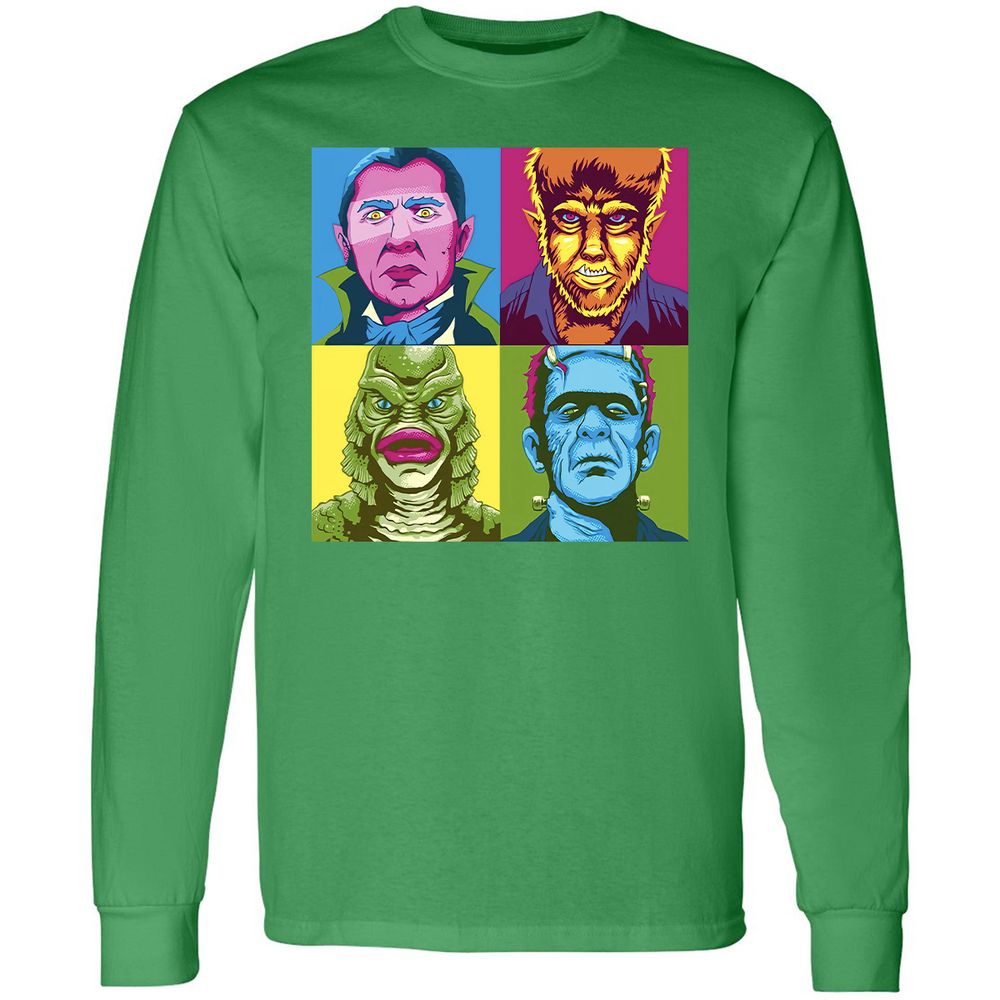 Long Sleeve T-Shirt - 585XHMFG - Irish Green - 10