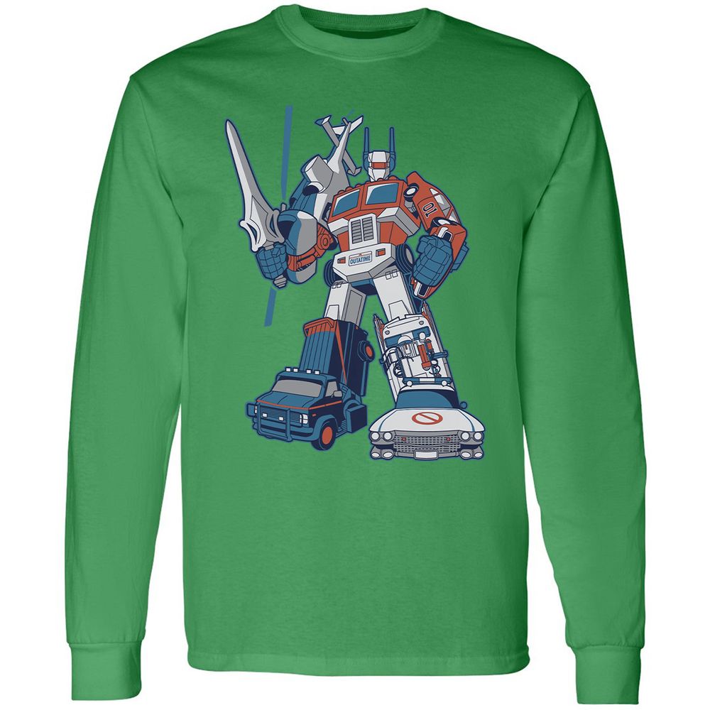 Long Sleeve T-Shirt - RFGZE3G5 - Irish Green - 10