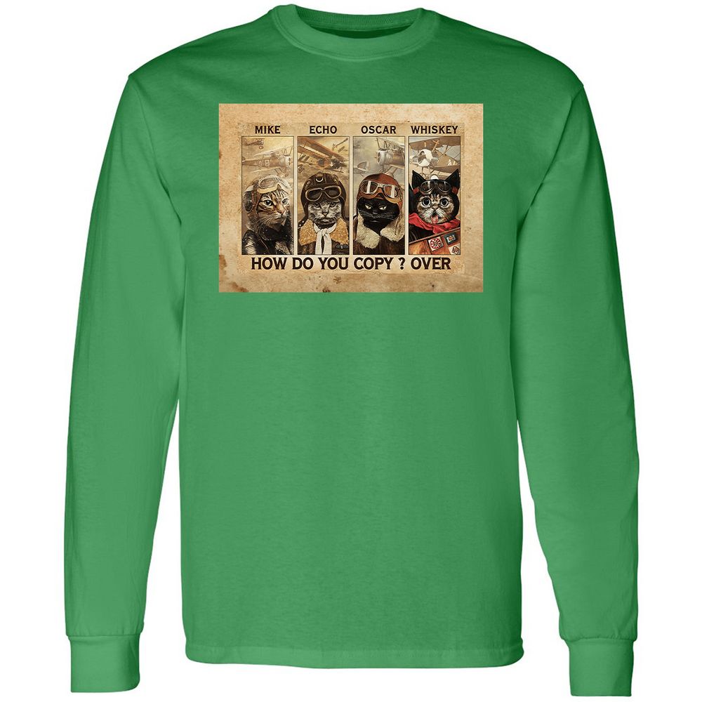 Long Sleeve T-Shirt - 4ZMTXSZA - Irish Green - 10