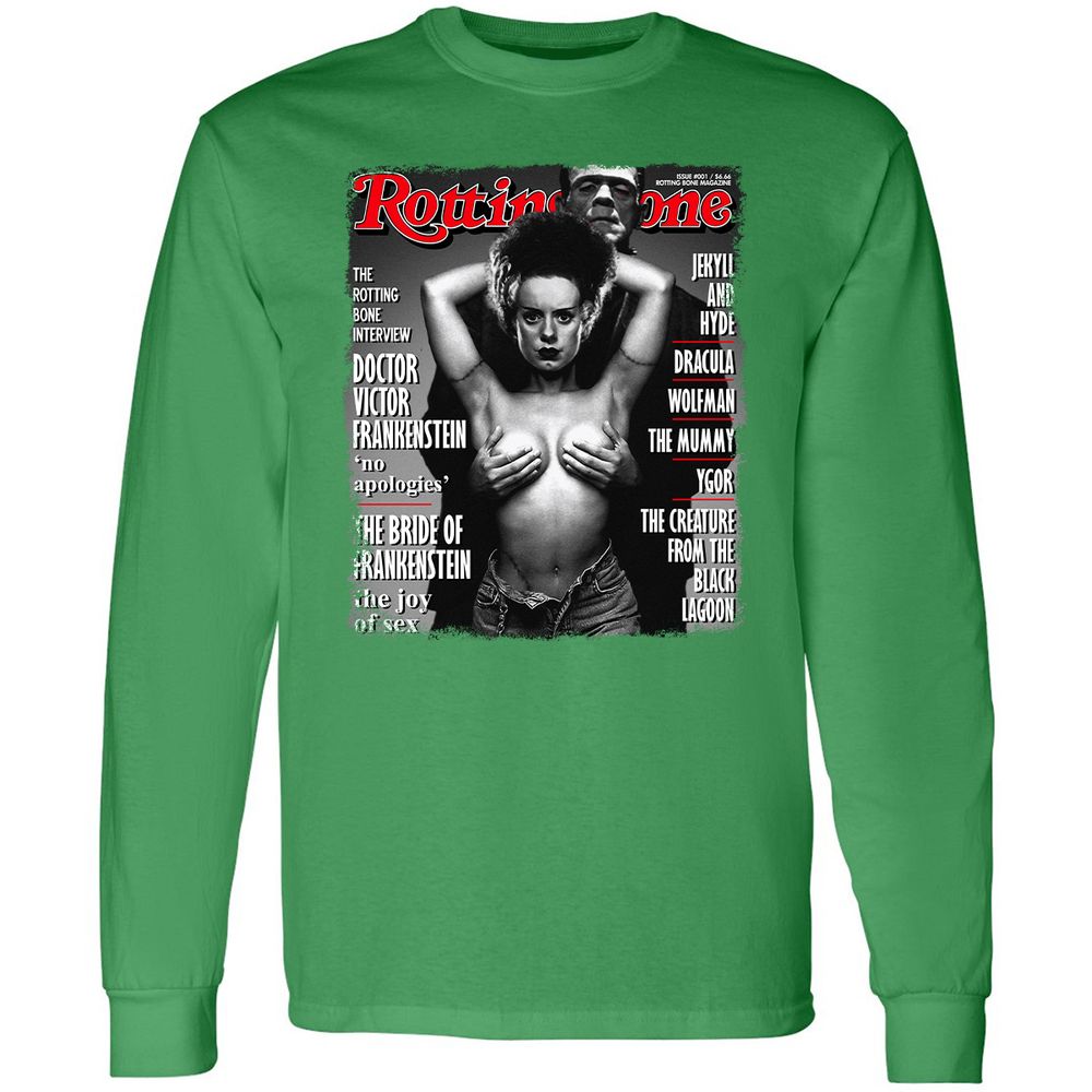 Long Sleeve T-Shirt - VVVQKDQV - Irish Green - 10