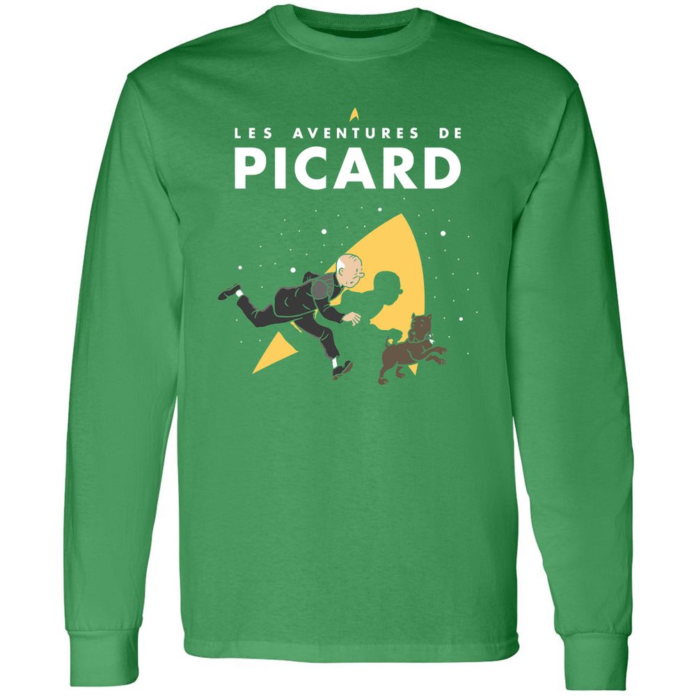 Long Sleeve T-Shirt - 9V8HVB7N - Irish Green - 10