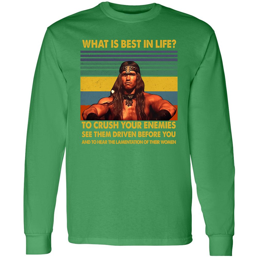 Long Sleeve T-Shirt - 2NCDYFV6 - Irish Green - 10