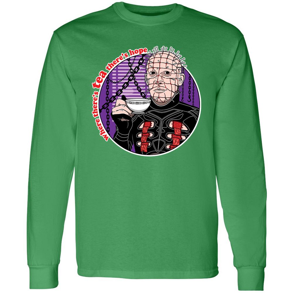 Long Sleeve T-Shirt - TZYPBHEH - Irish Green - 10