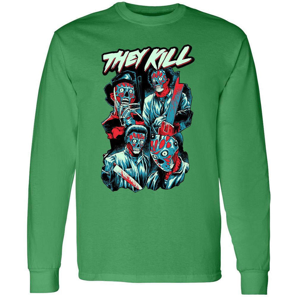 Long Sleeve T-Shirt - MX3AYYUW - Irish Green - 10