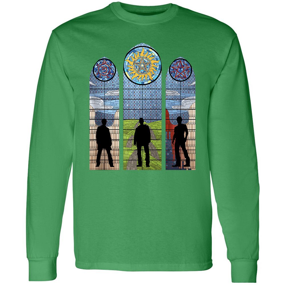 Long Sleeve T-Shirt - YDJK9U5Y - Irish Green - 10