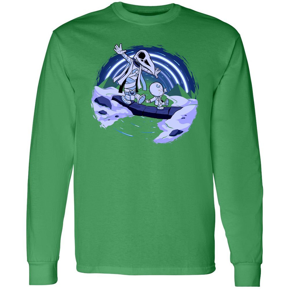 Long Sleeve T-Shirt - B9Y4VE1X - Irish Green - 10