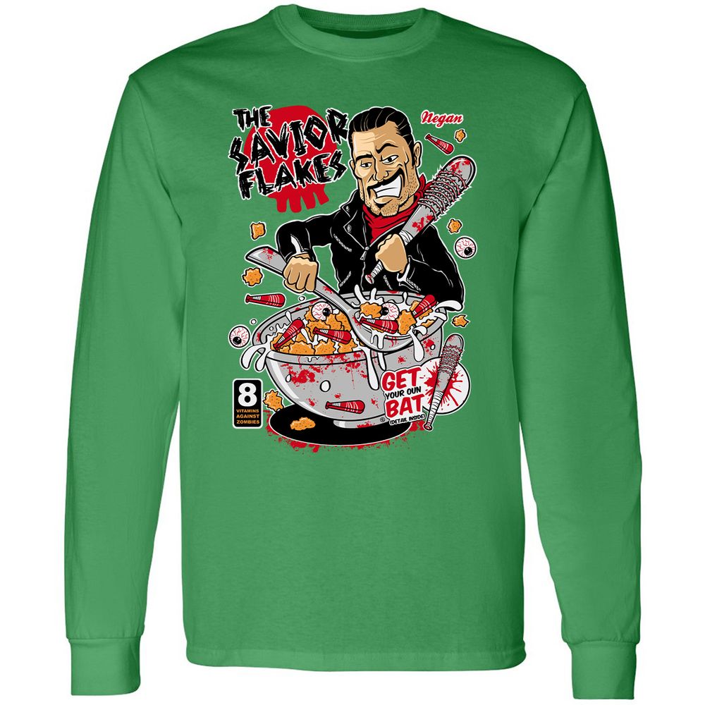 Long Sleeve T-Shirt - QTGT9MAB - Irish Green - 10