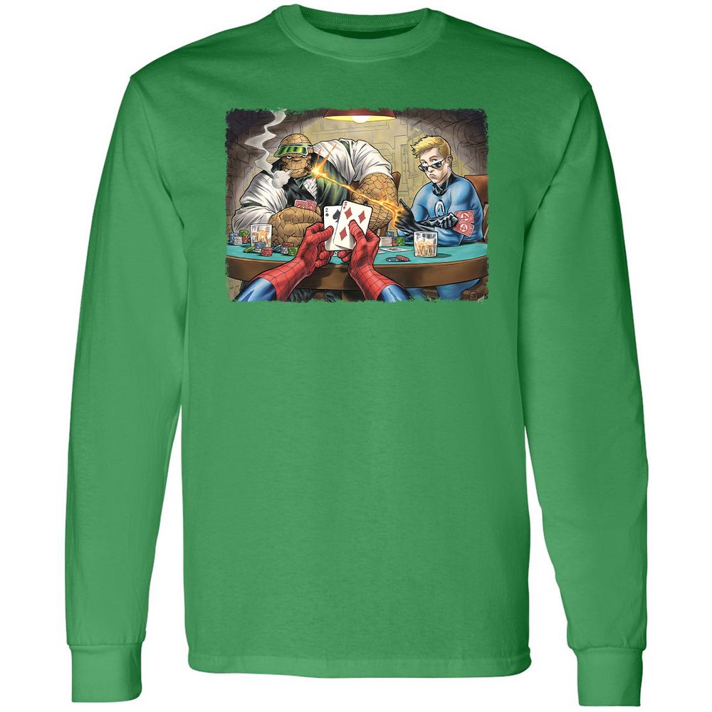 Long Sleeve T-Shirt - ZAZUC7XG - Irish Green - 10