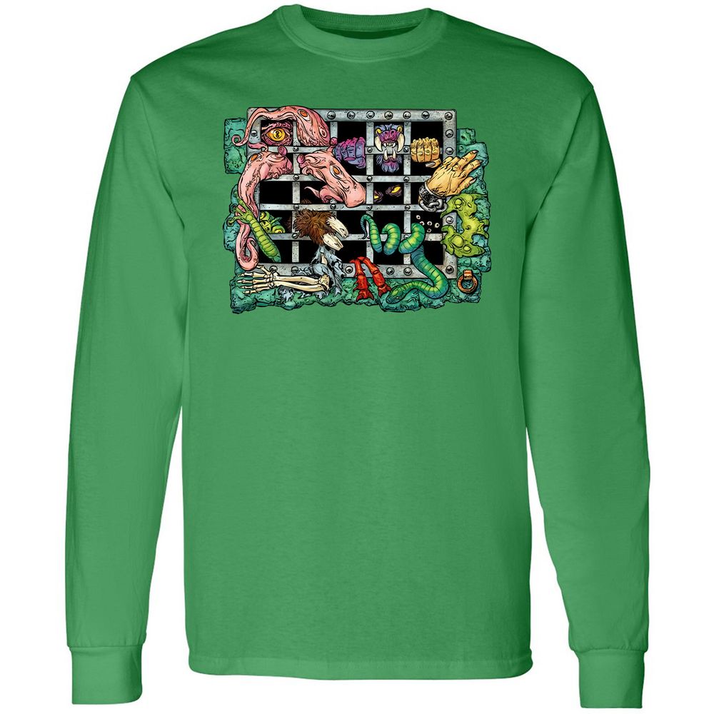 Long Sleeve T-Shirt - TZU3HDDE - Irish Green - 10