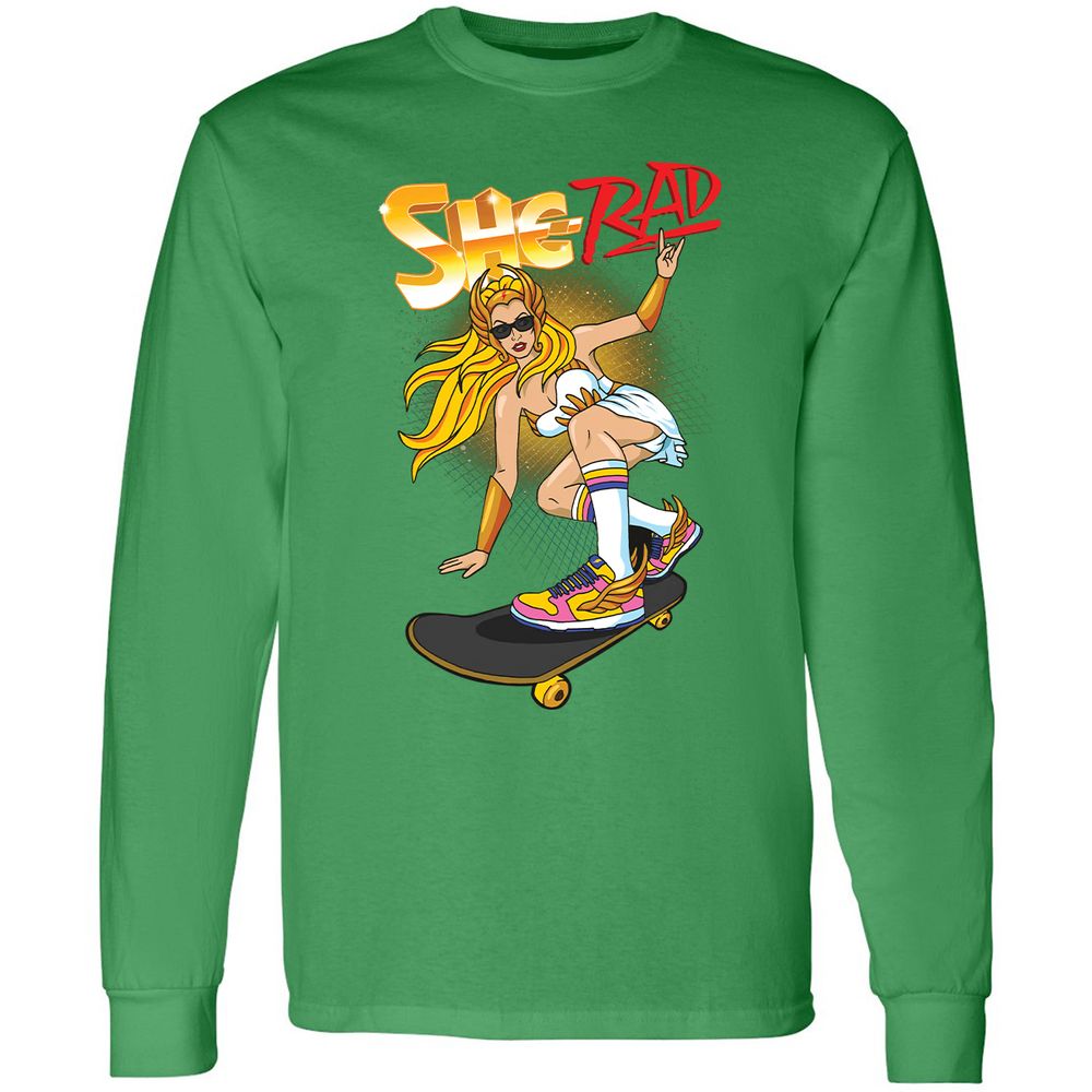 Long Sleeve T-Shirt - EPQV7EY6 - Irish Green - 10
