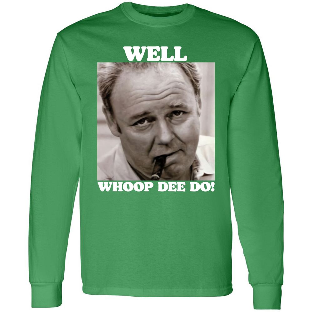 Funny 70s Tv Quote Whoop Dee Do - Irish Green - 10