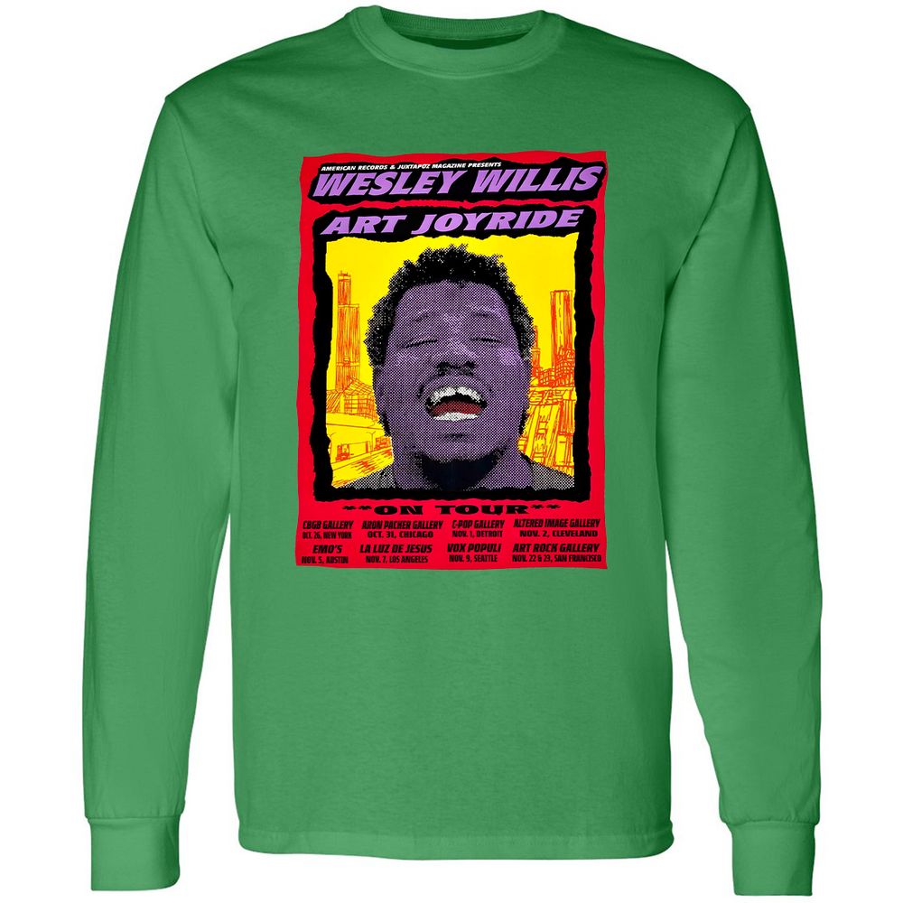 WESLEY WILLIS - ART JOYRIDE - Irish Green - 10