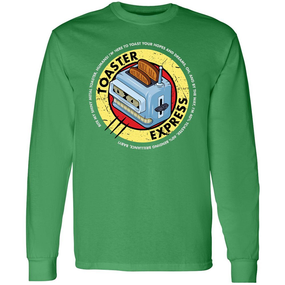 Long Sleeve T-Shirt - UPWF6Y5M - Irish Green - 10