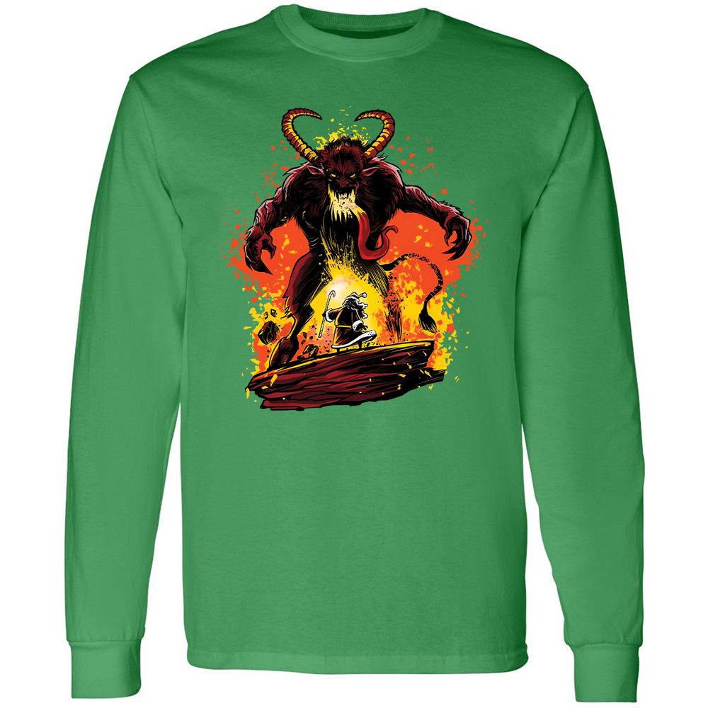 Long Sleeve T-Shirt - 1A6VJ9FY - Irish Green - 10