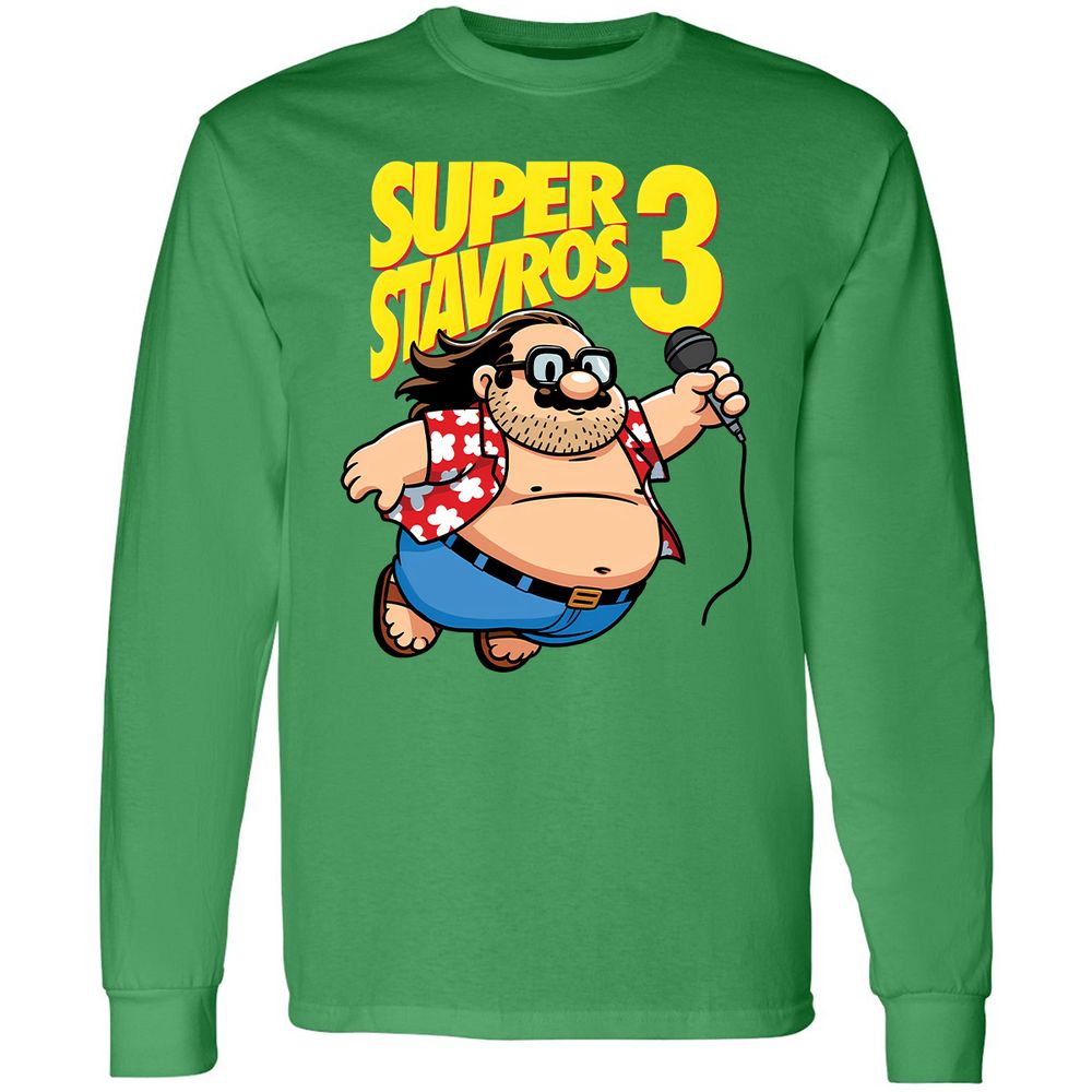 Long Sleeve T-Shirt - 858HAAV3 - Irish Green - 10