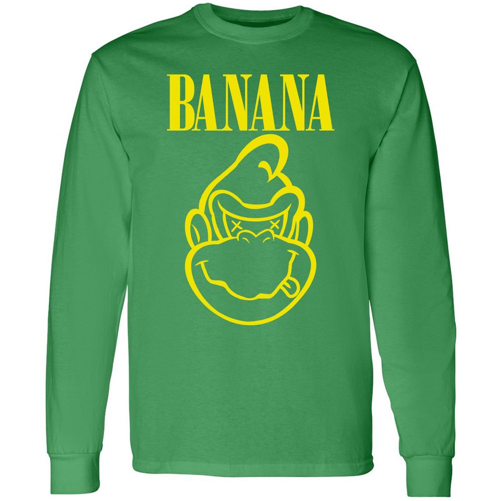 Long Sleeve T-Shirt - QD6Q7JWN - Irish Green - 10