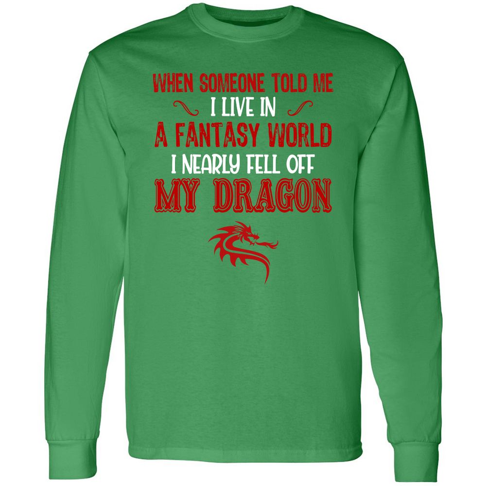 Long Sleeve T-Shirt - P1N23JLT - Irish Green - 10