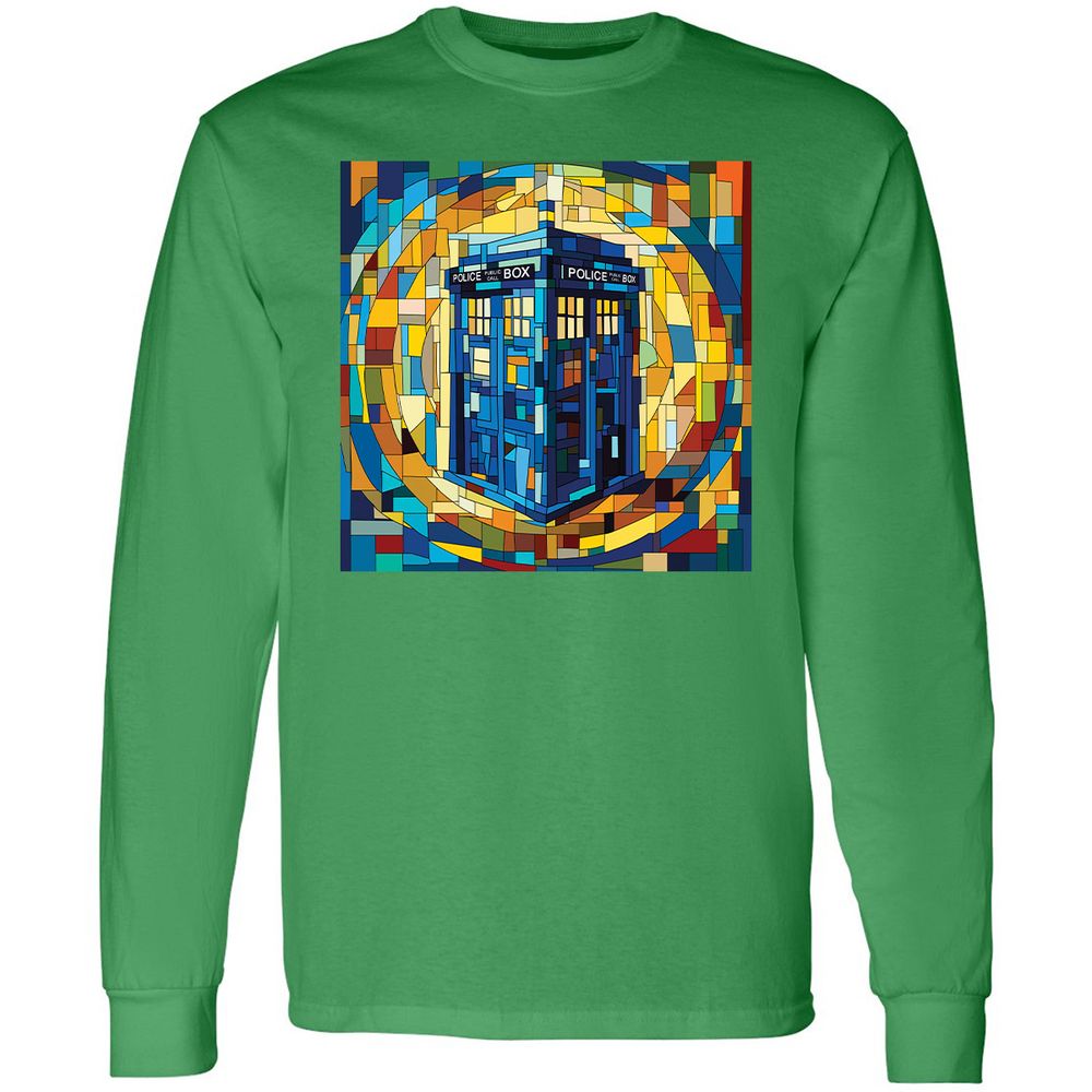 Long Sleeve T-Shirt - AVCM6SFA - Irish Green - 10