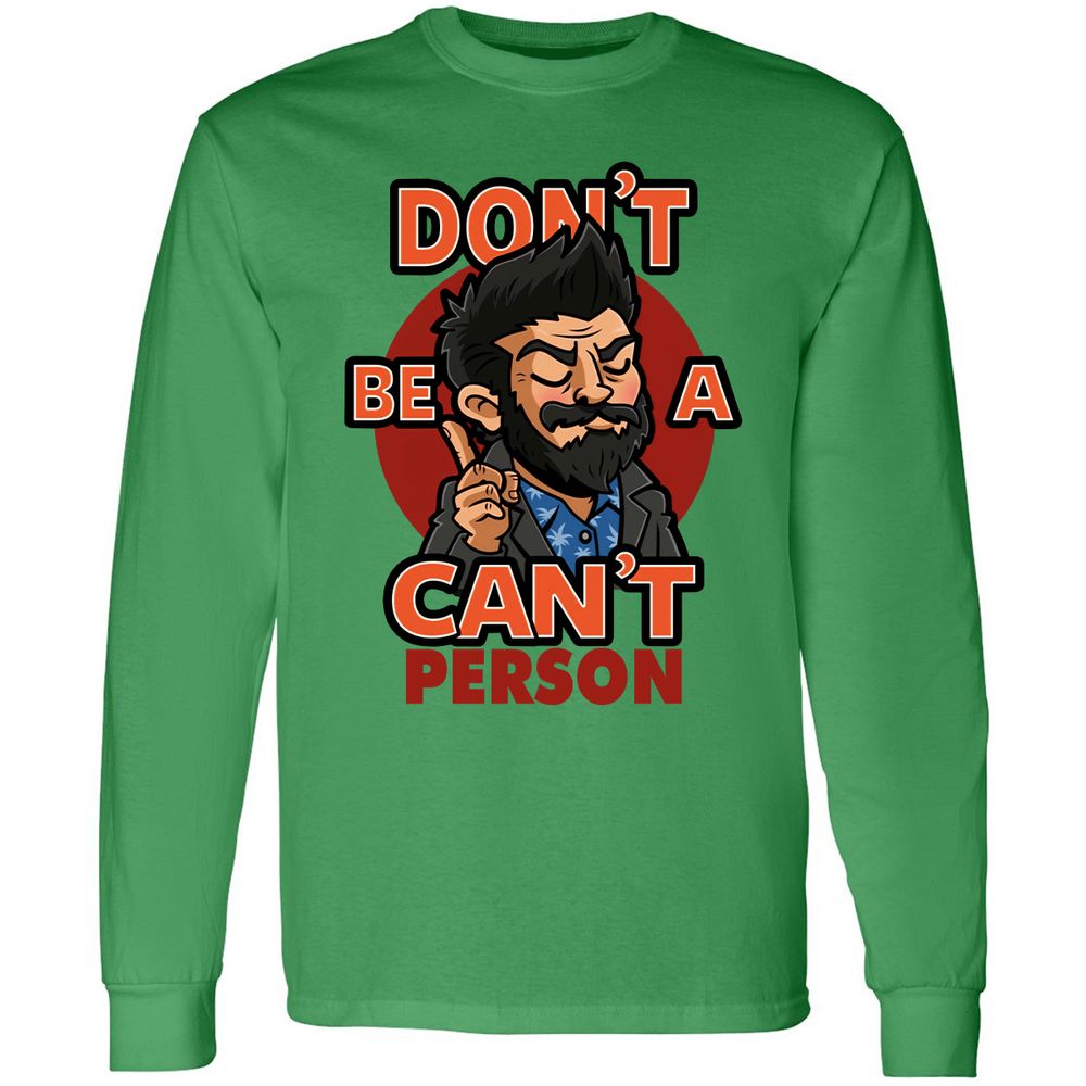 Long Sleeve T-Shirt - Q5VWLG6J - Irish Green - 10