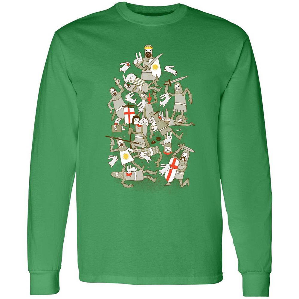 Long Sleeve T-Shirt - 8BE6Z8KB - Irish Green - 10