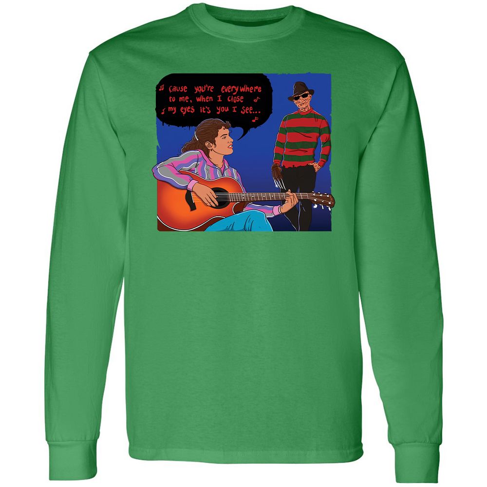 Long Sleeve T-Shirt - MWPFRLV4 - Irish Green - 10