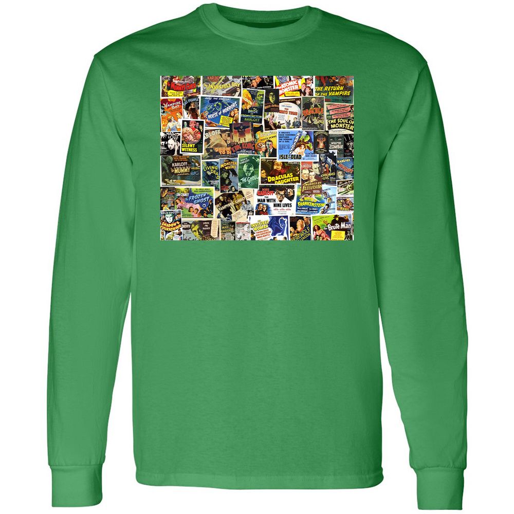 Long Sleeve T-Shirt - SE8HBWZC - Irish Green - 10