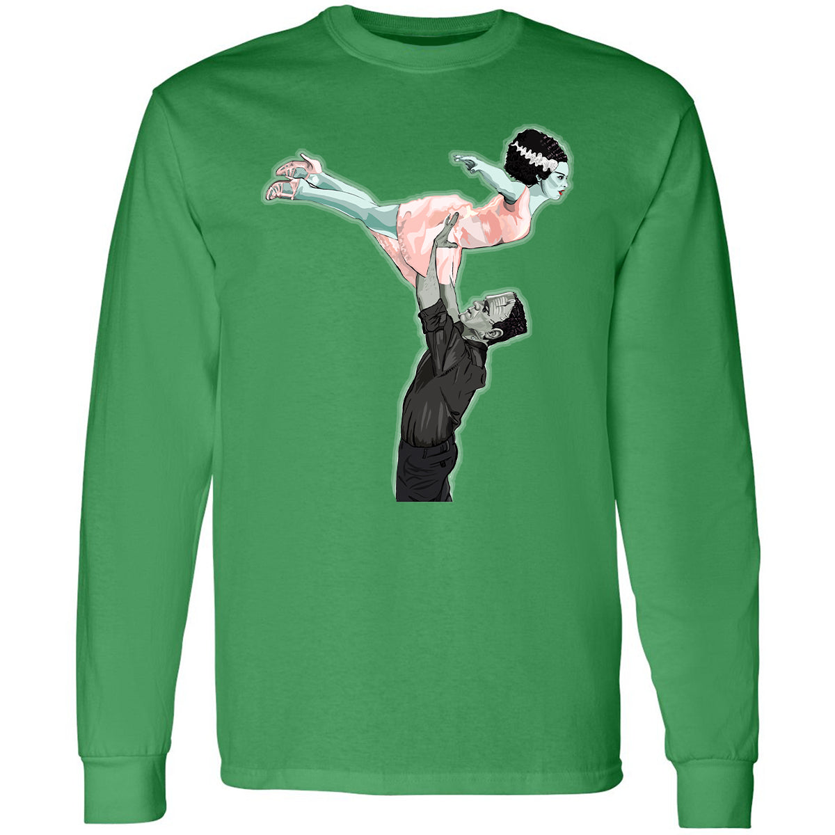 Long Sleeve T-Shirt - PF1D65JT - Irish Green - 10