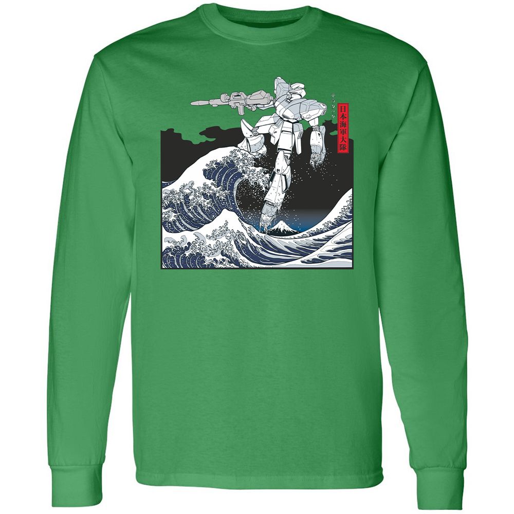 Long Sleeve T-Shirt - RDDH217Q - Irish Green - 10