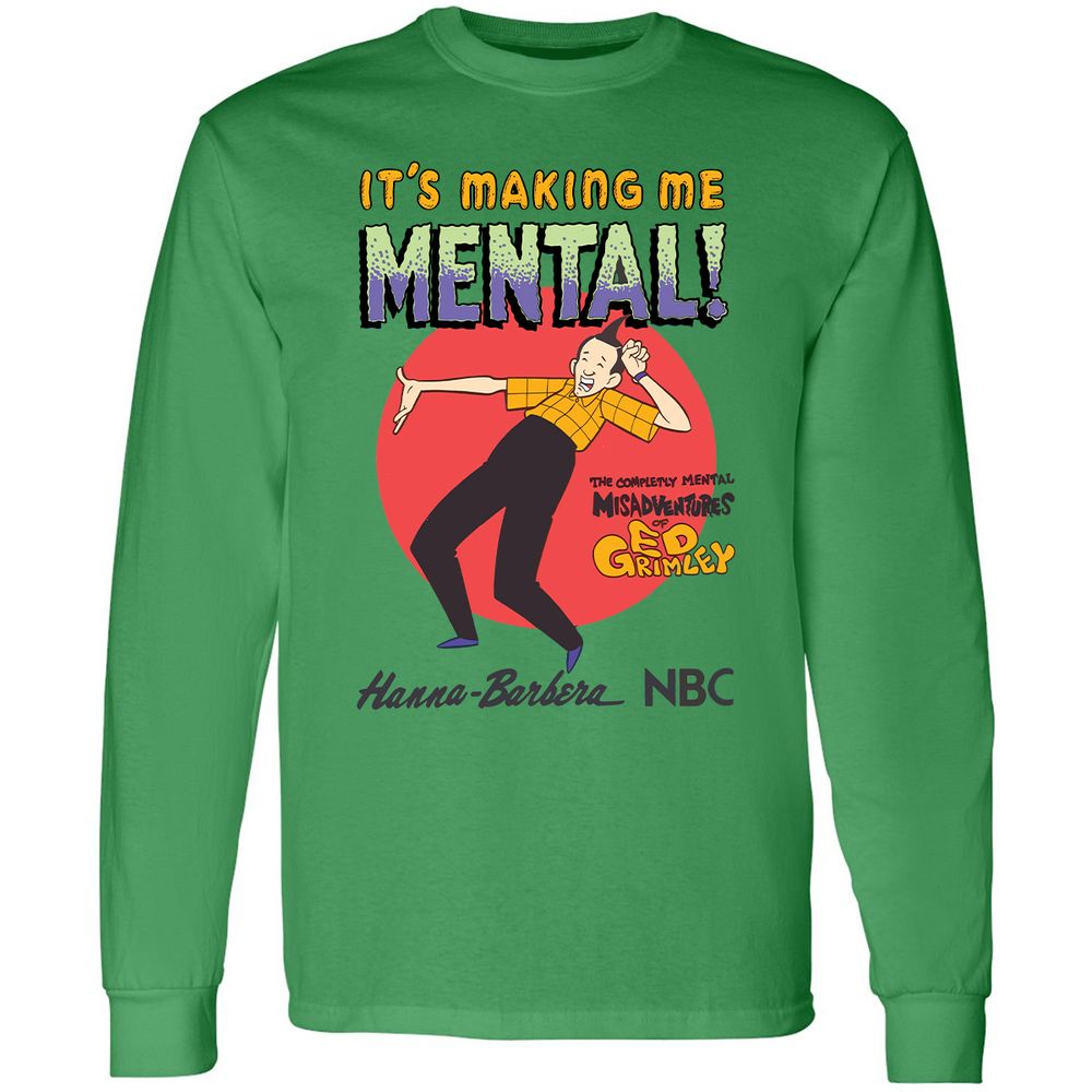 Long Sleeve T-Shirt - 54F5CD7U - Irish Green - 10