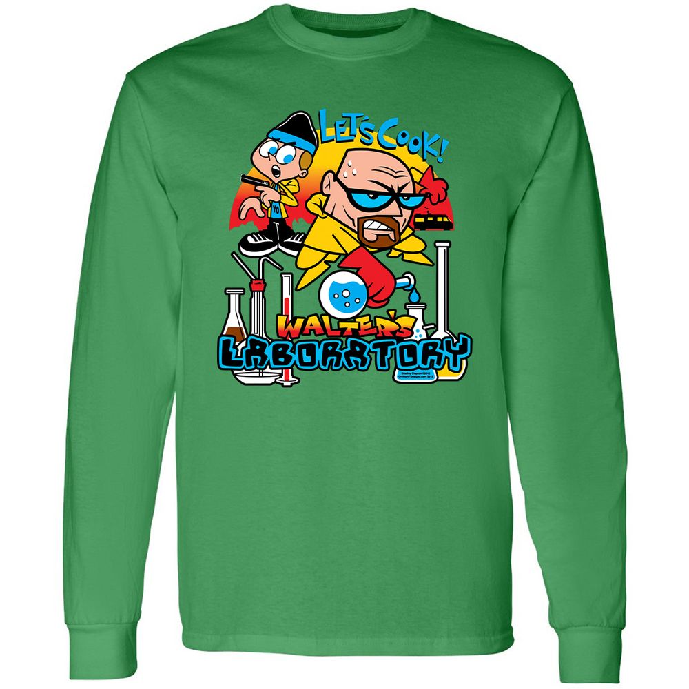 Long Sleeve T-Shirt - 4UYJHTU9 - Irish Green - 10