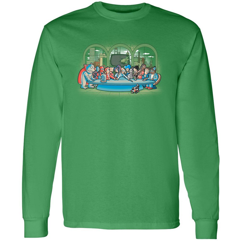 Long Sleeve T-Shirt - LAYJQ7C7 - Irish Green - 10