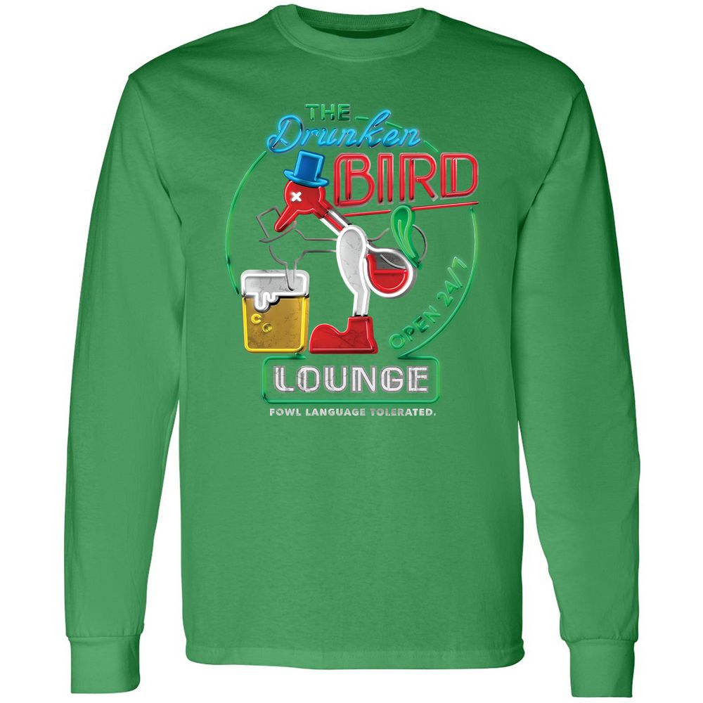 Long Sleeve T-Shirt - QLDUE8KP - Irish Green - 10