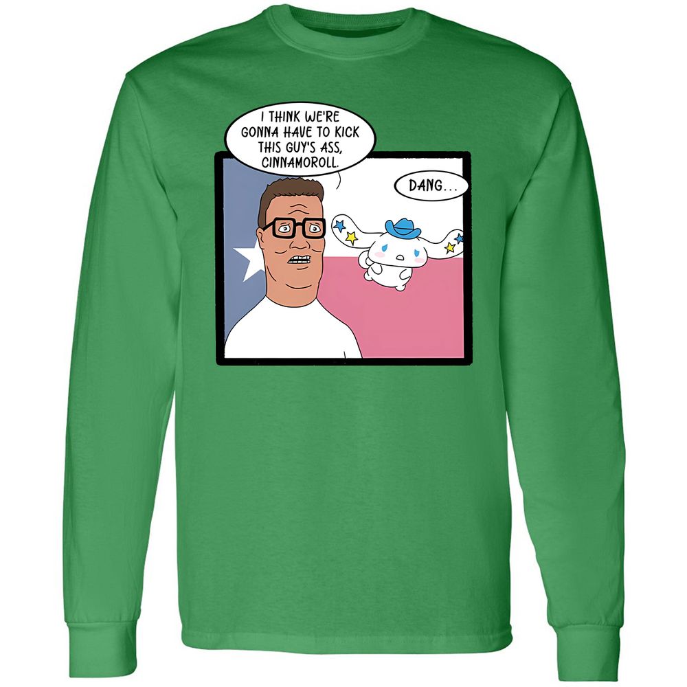 Long Sleeve T-Shirt - 7QHU6Z2X - Irish Green - 10