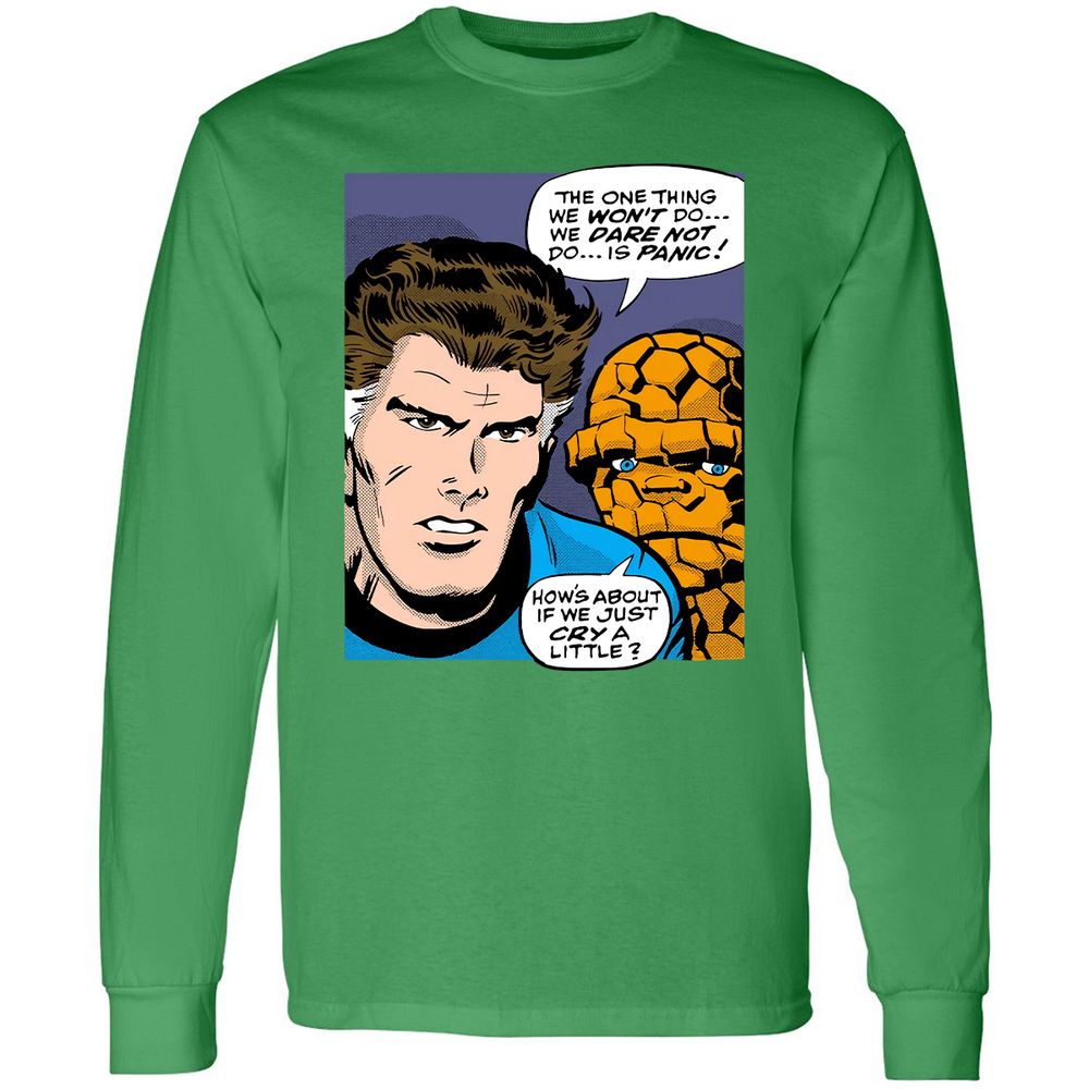 Long Sleeve T-Shirt - G1FV5QY9 - Irish Green - 10