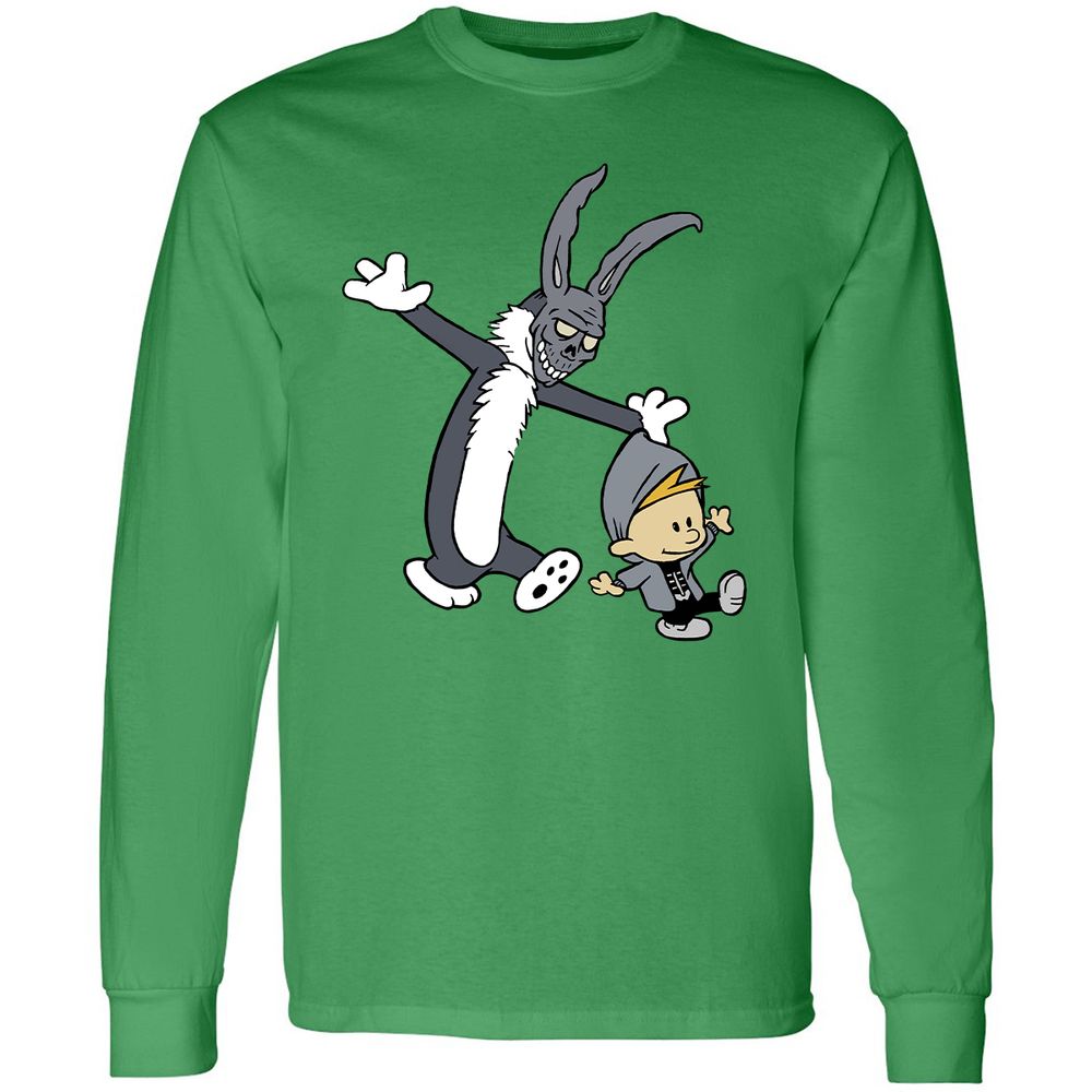 Long Sleeve T-Shirt - VTJN93HQ - Irish Green - 10
