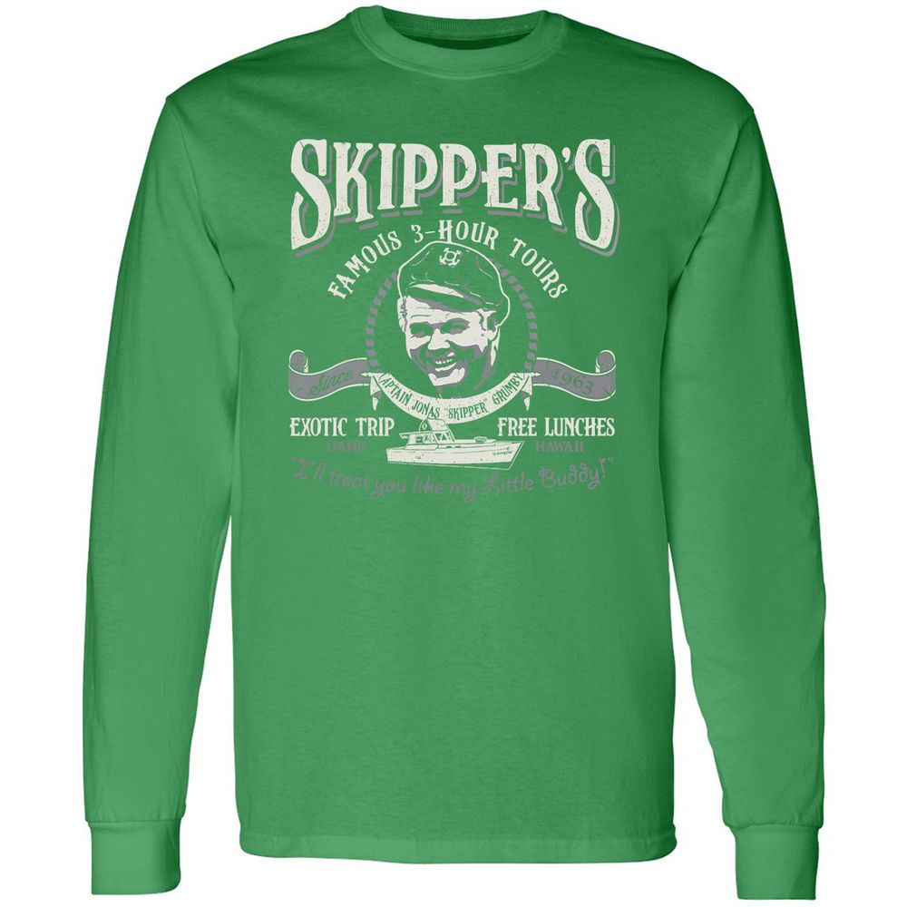 Long Sleeve T-Shirt - KBSVS9CN - Irish Green - 10