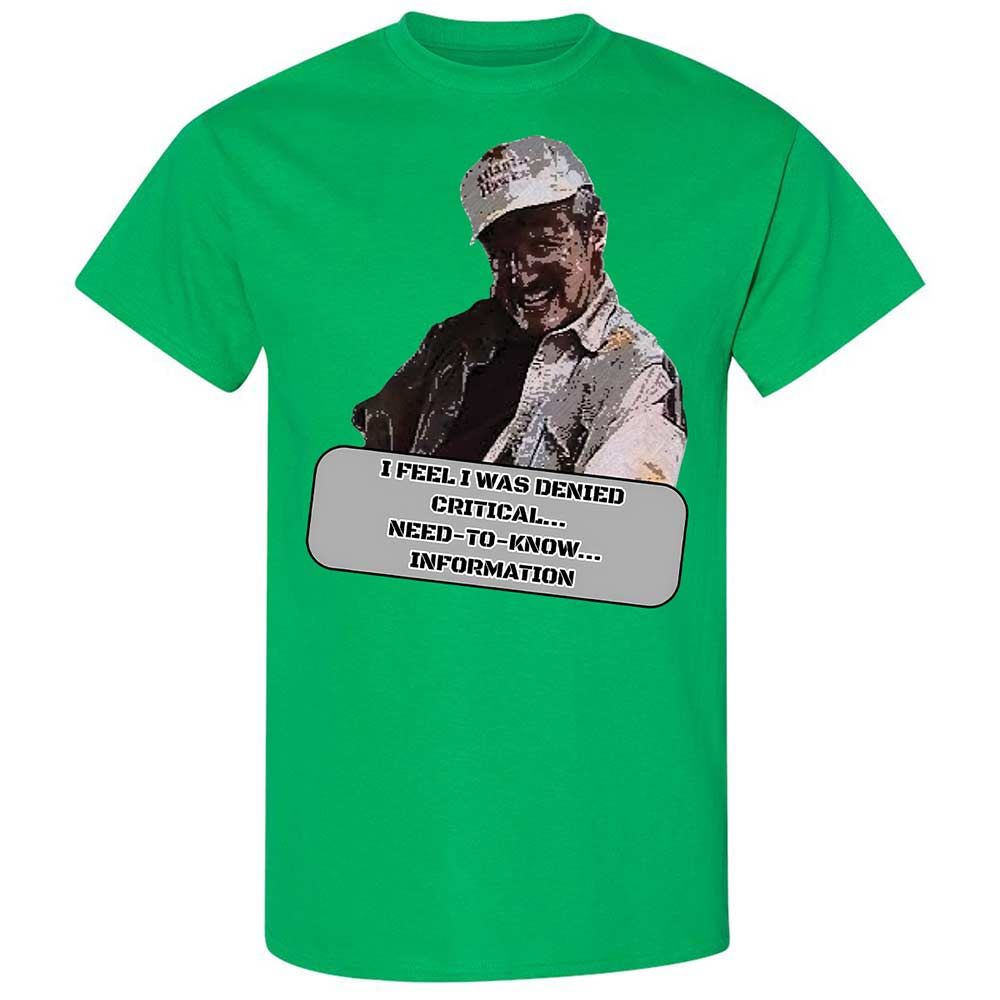 Need To Know Information - Irish Green - 10