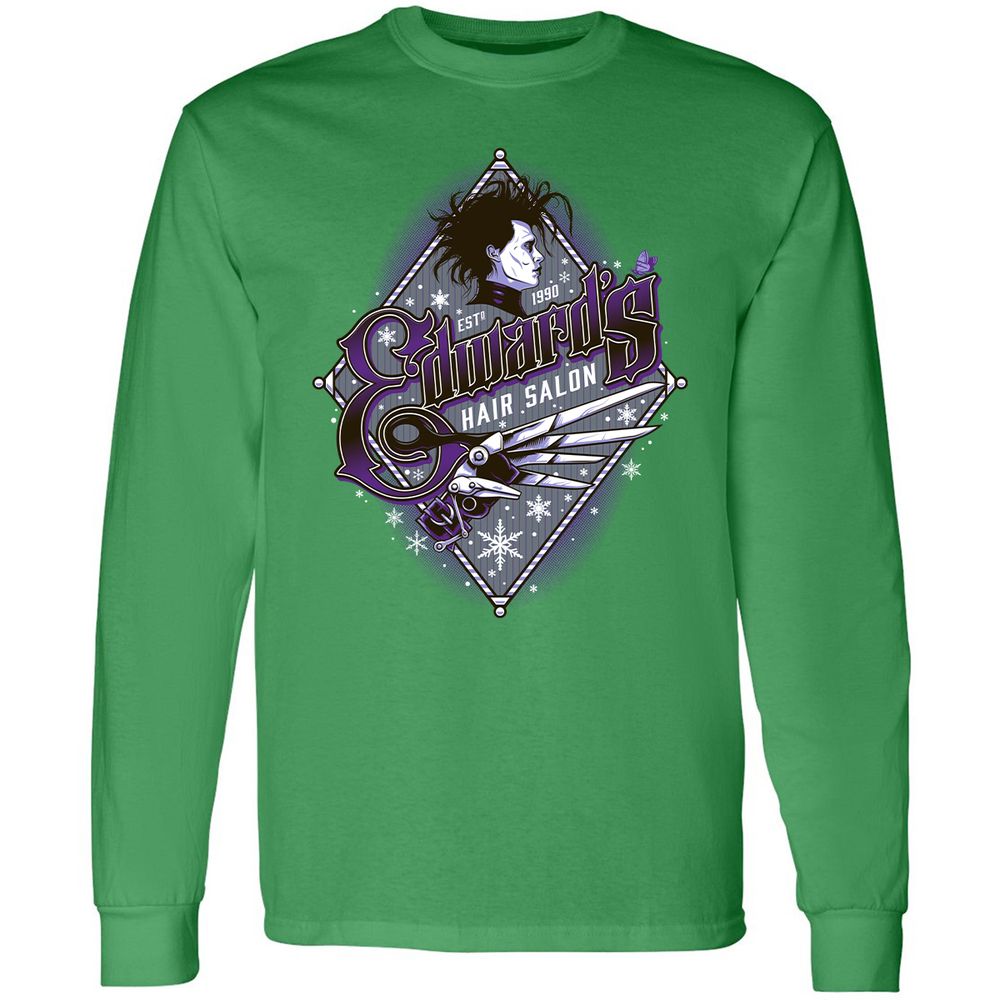 Long Sleeve T-Shirt - 29B3MA17 - Irish Green - 10