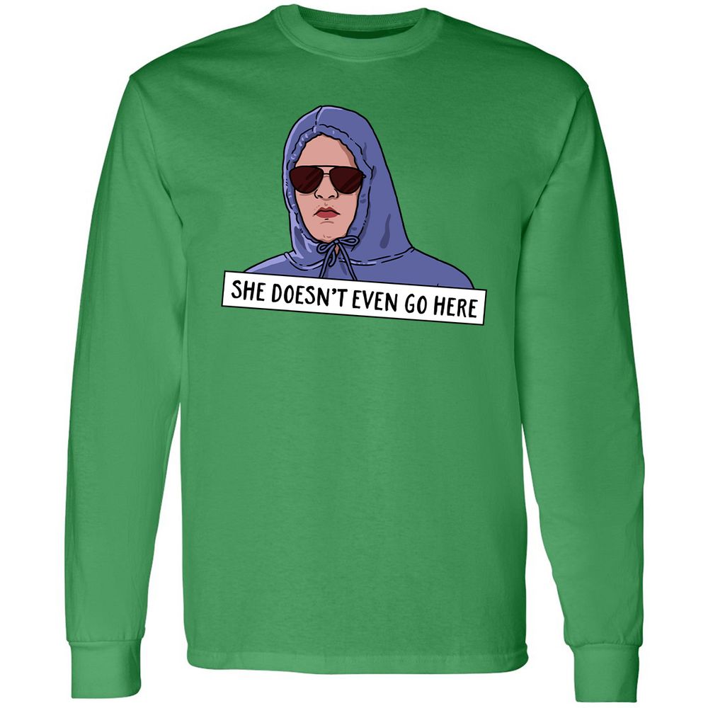 Long Sleeve T-Shirt - H4DU8SNT - Irish Green - 10