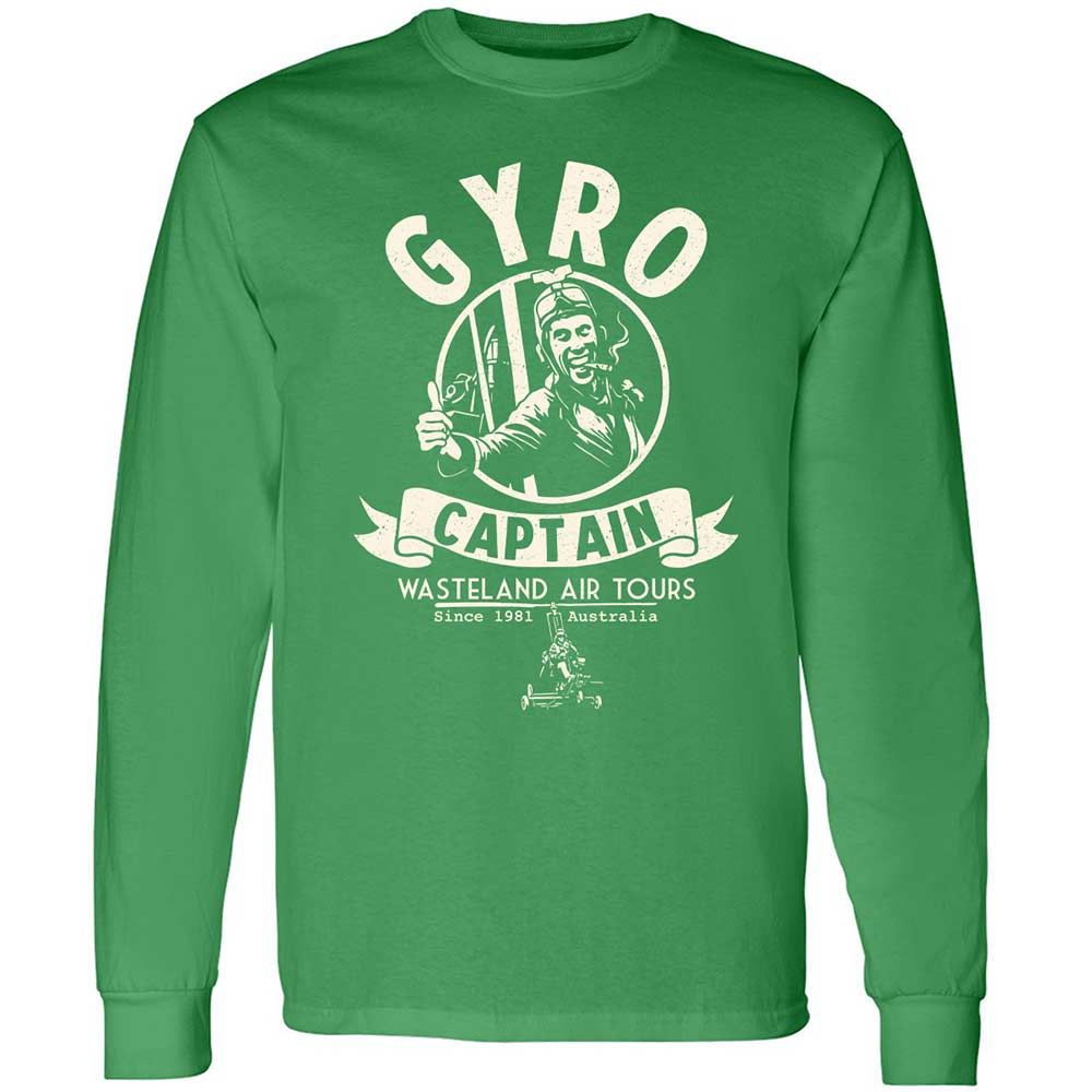 Long Sleeve T-Shirt - QK48H9F6 - Irish Green - 10