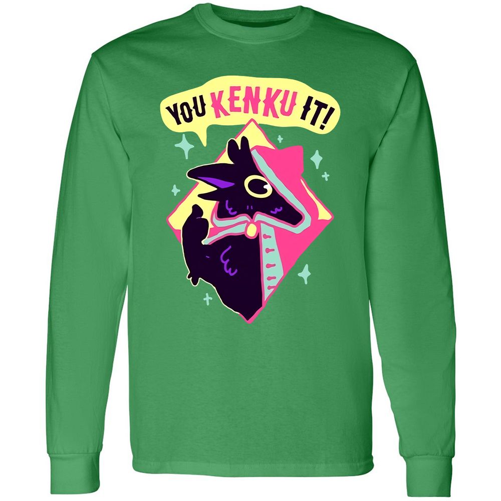 Long Sleeve T-Shirt - E1YKPWSX - Irish Green - 10