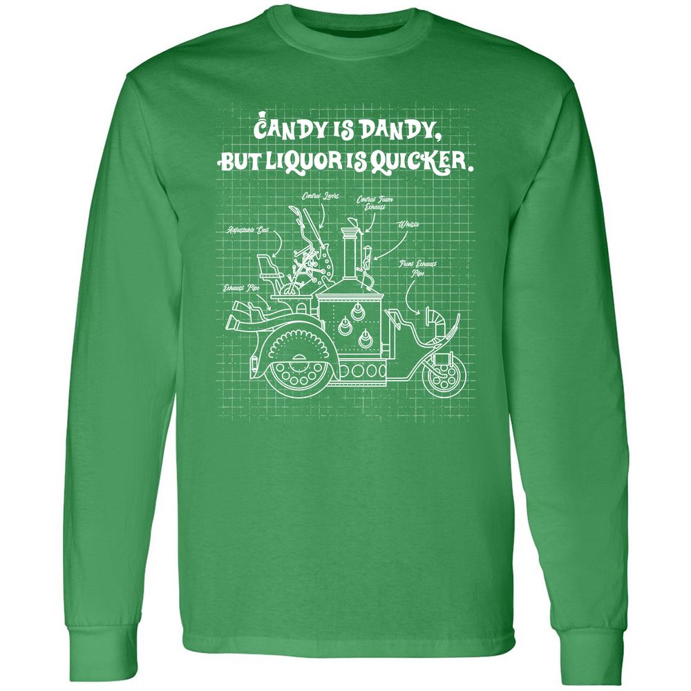 Long Sleeve T-Shirt - R3C1JUS8 - Irish Green - 10