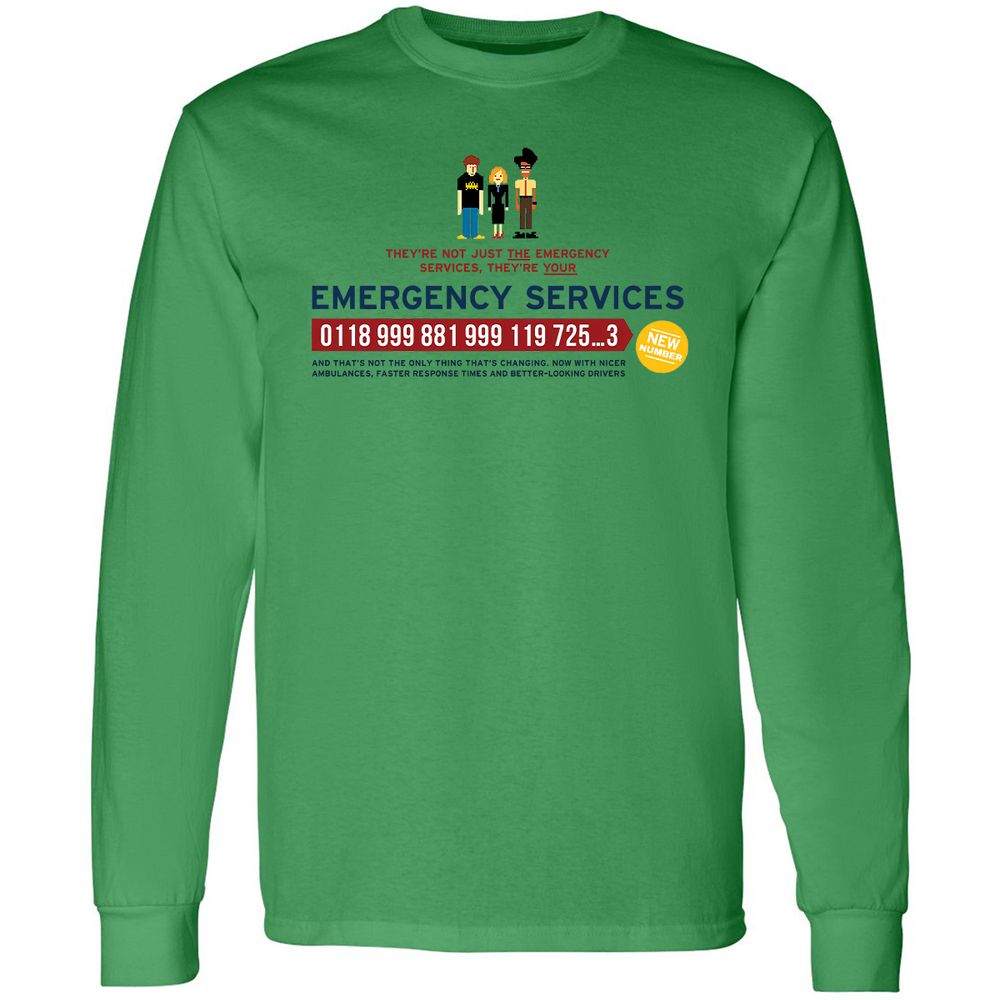Long Sleeve T-Shirt - PDB65GR8 - Irish Green - 10
