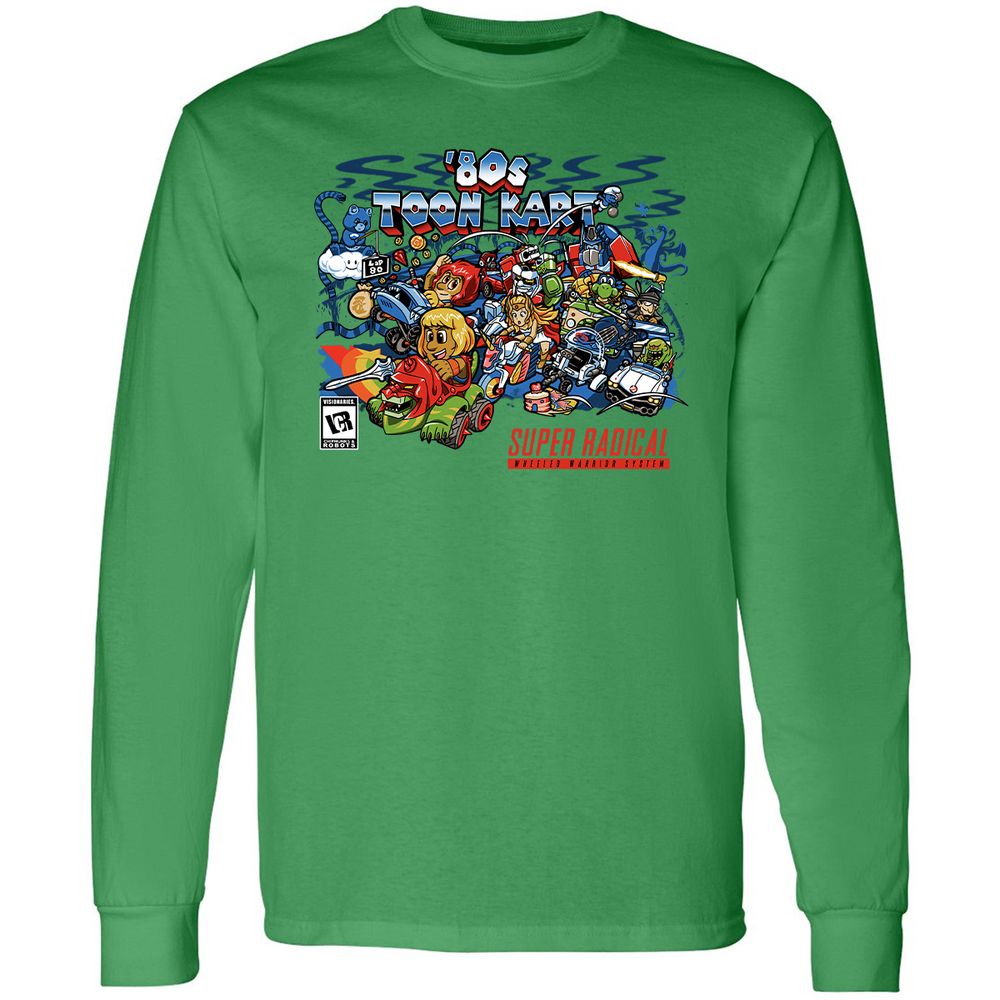 Long Sleeve T-Shirt - TYWGF8A9 - Irish Green - 10