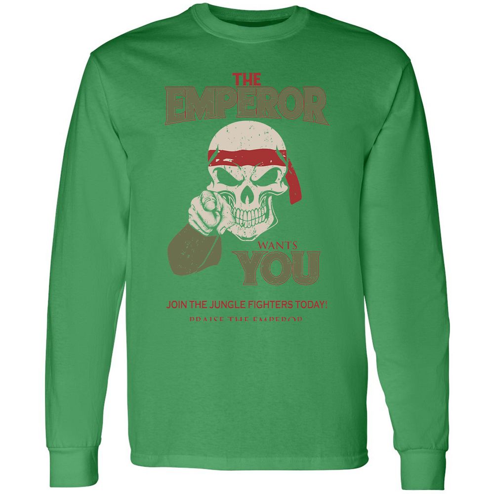 Long Sleeve T-Shirt - X6531H7H - Irish Green - 10
